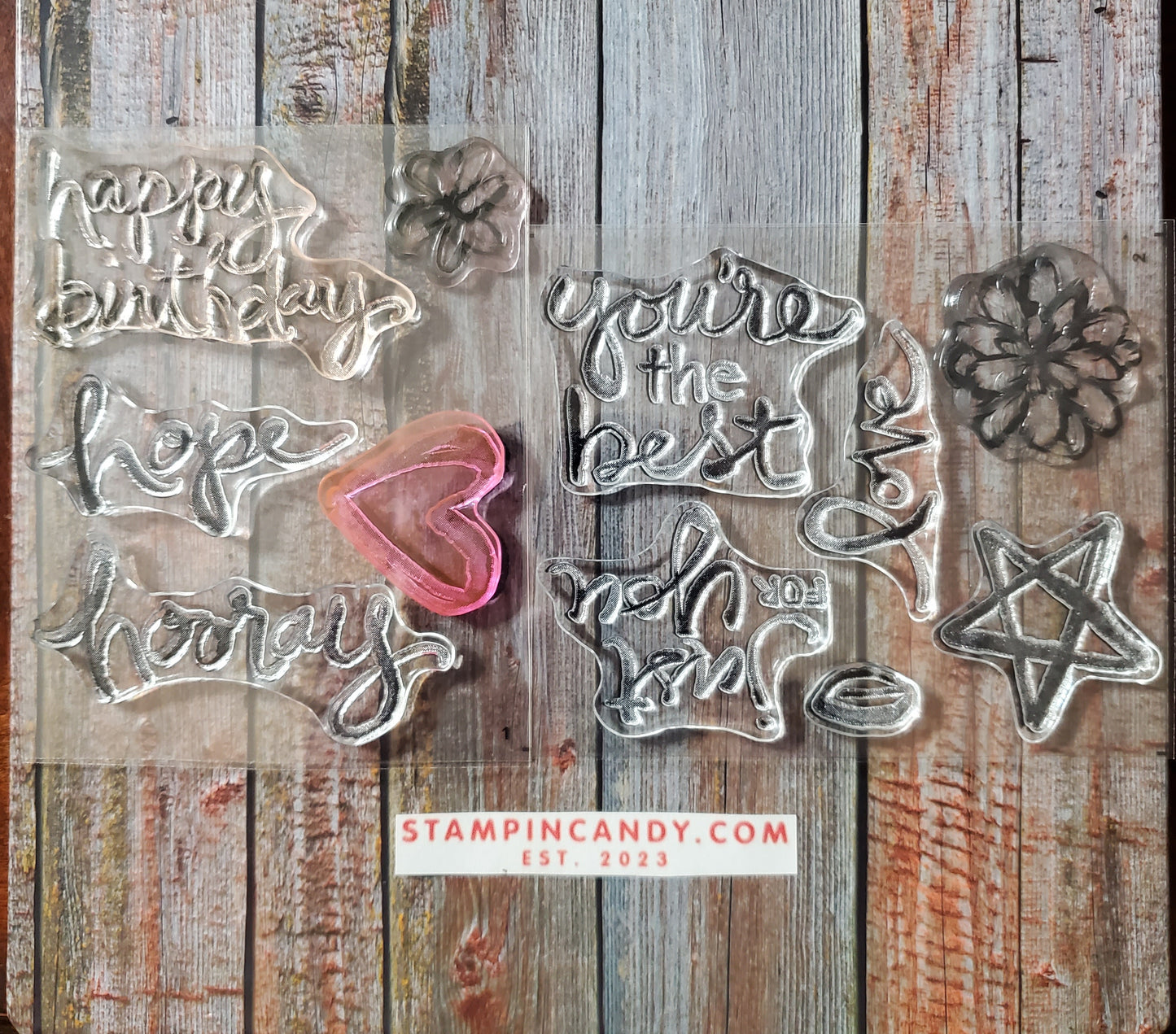 Stampin' UP! "Watercolor Words" Stamp Set