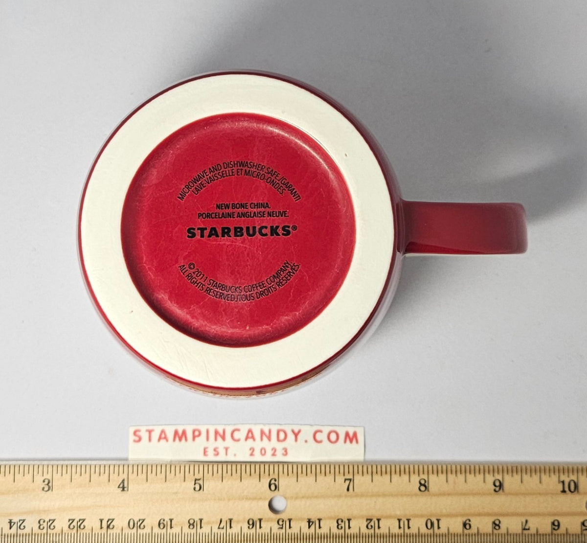 Starbucks 2011 - Red/White Mug