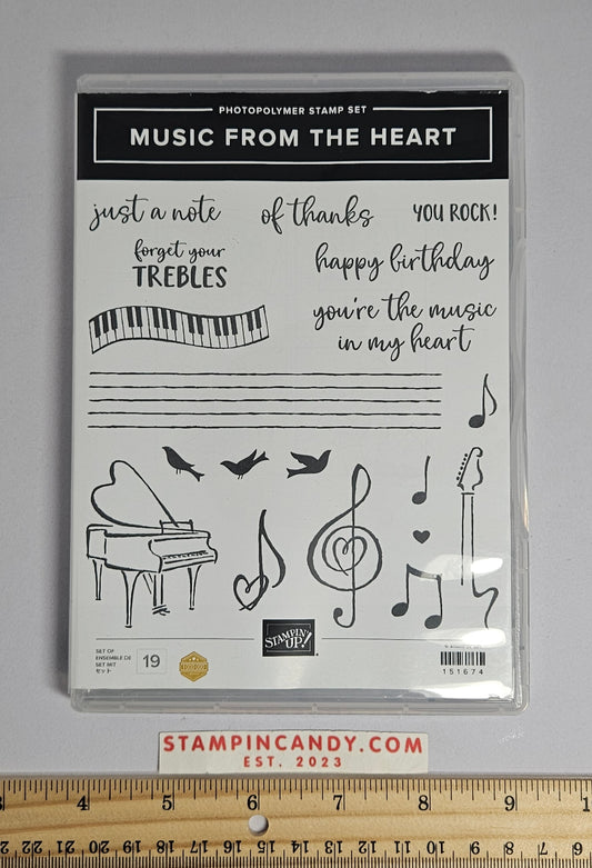 Stampin Up - Music From The Heart