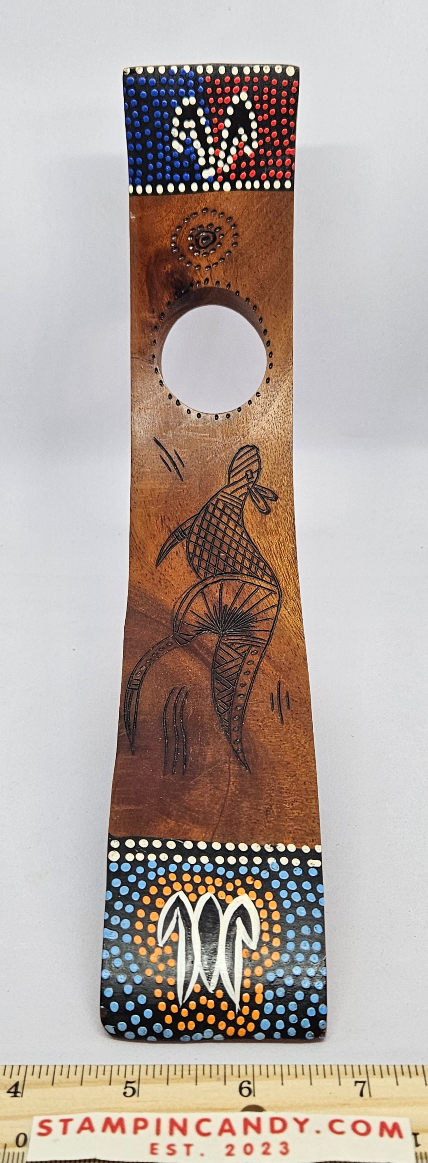Australian Kangaroo Design Hand-Painted Wine Rack/Holder – StampinCandy.com