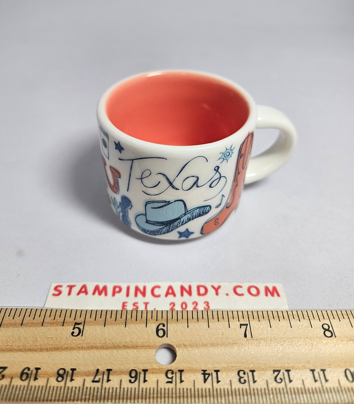 2019 Starbucks - Texas 2 oz "Been There Series" Mini Mug Souvenir