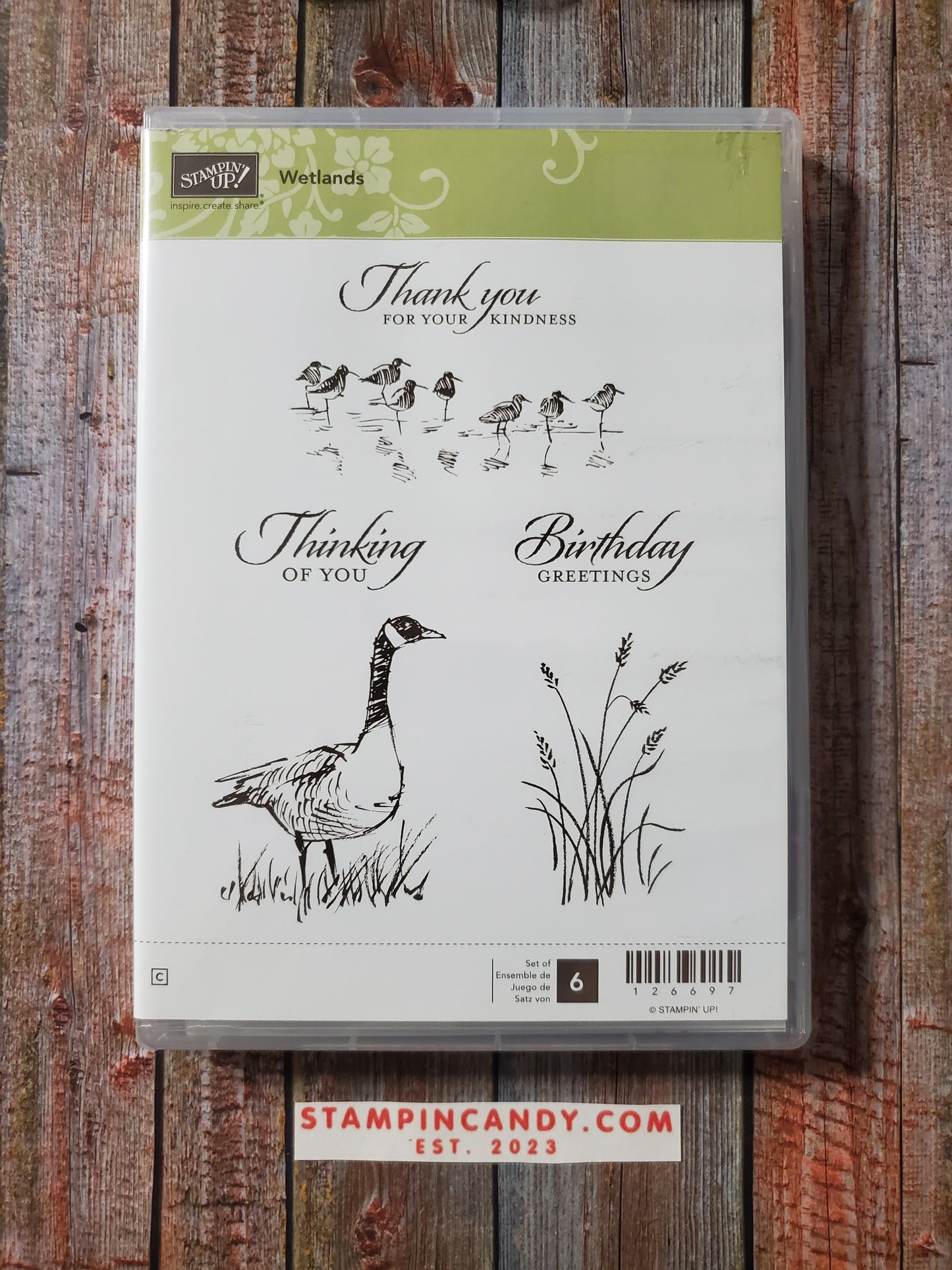 Stampin' UP! "Wetlands" Stamp Set