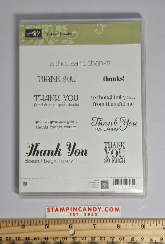 Stampin Up - Lots of Thanks