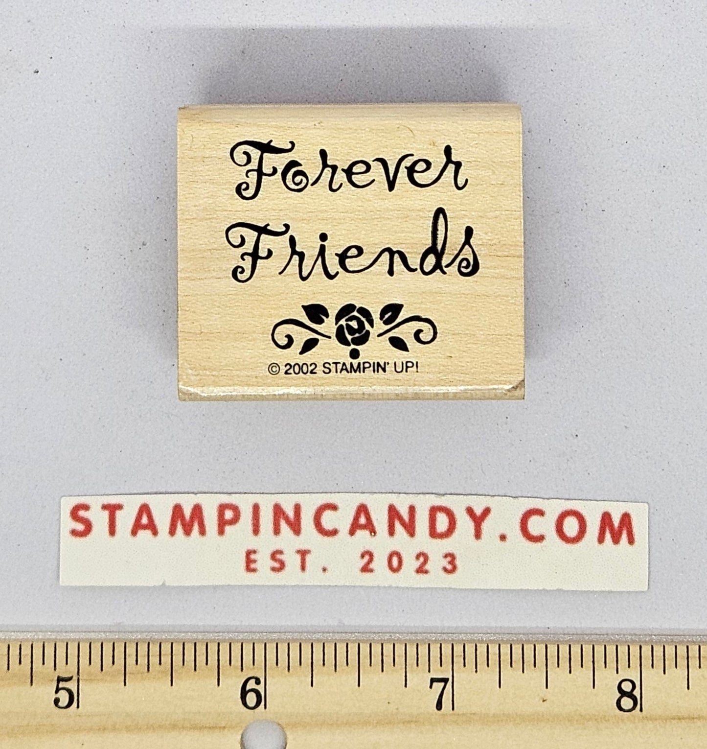 Forever Friends Stamp - Stampin Up 2002