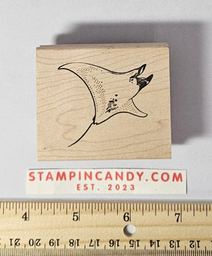 Stingray Stamp - Rubber Hedgehog 2016