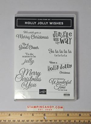 Stampin Up - Holly Jolly Wishes