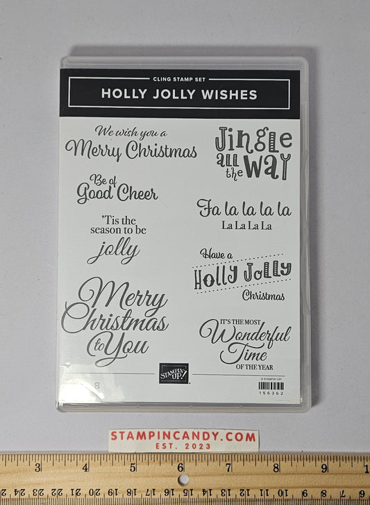 Stampin Up - Holly Jolly Wishes