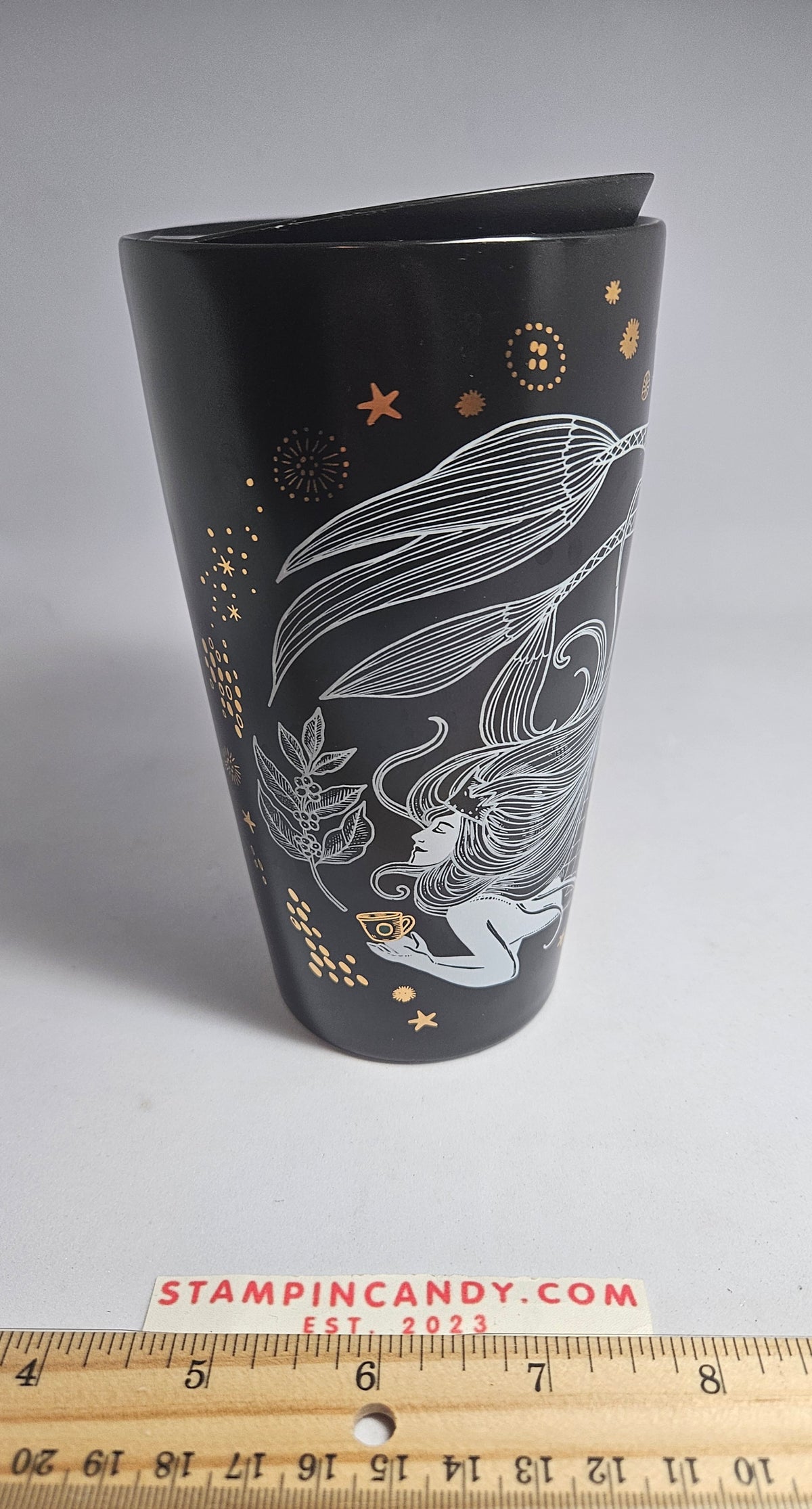 Starbucks 2019 - 12 oz Mermaid/Siren Double-Walled Ceramic Tumbler