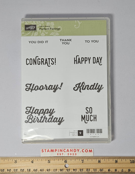 Stampin Up - Perfect Pairings