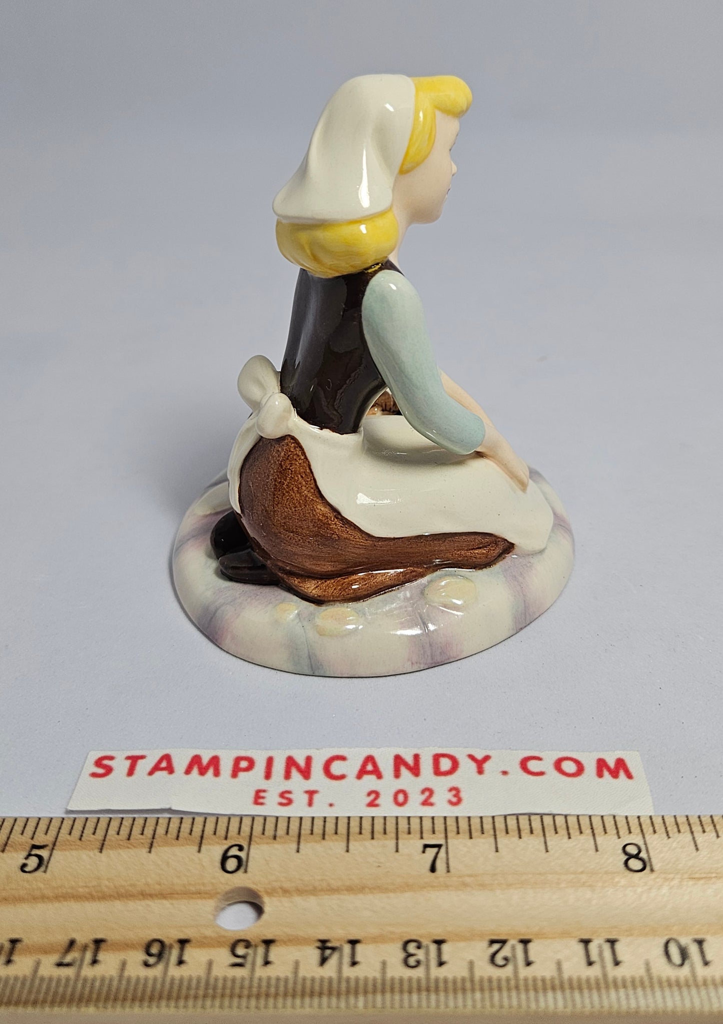 Royal Doulton - Disney's Cinderella "They Can't Stop Me From Dreaming" - Autographed Figurine