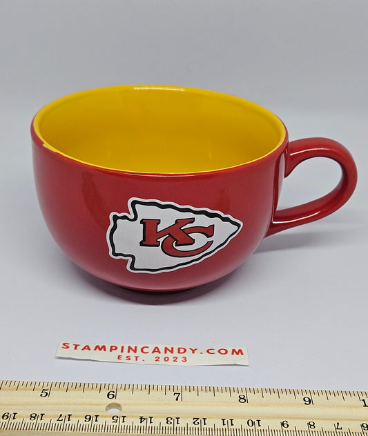 NFL - Kansas City Chiefs 15 oz Soup / Latte Mug