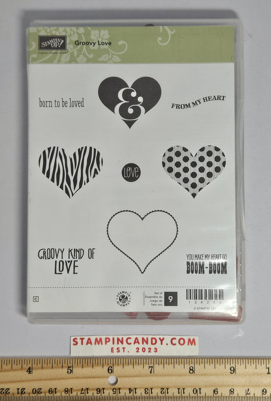 Stampin Up - Groovy Love *Case is Damaged*