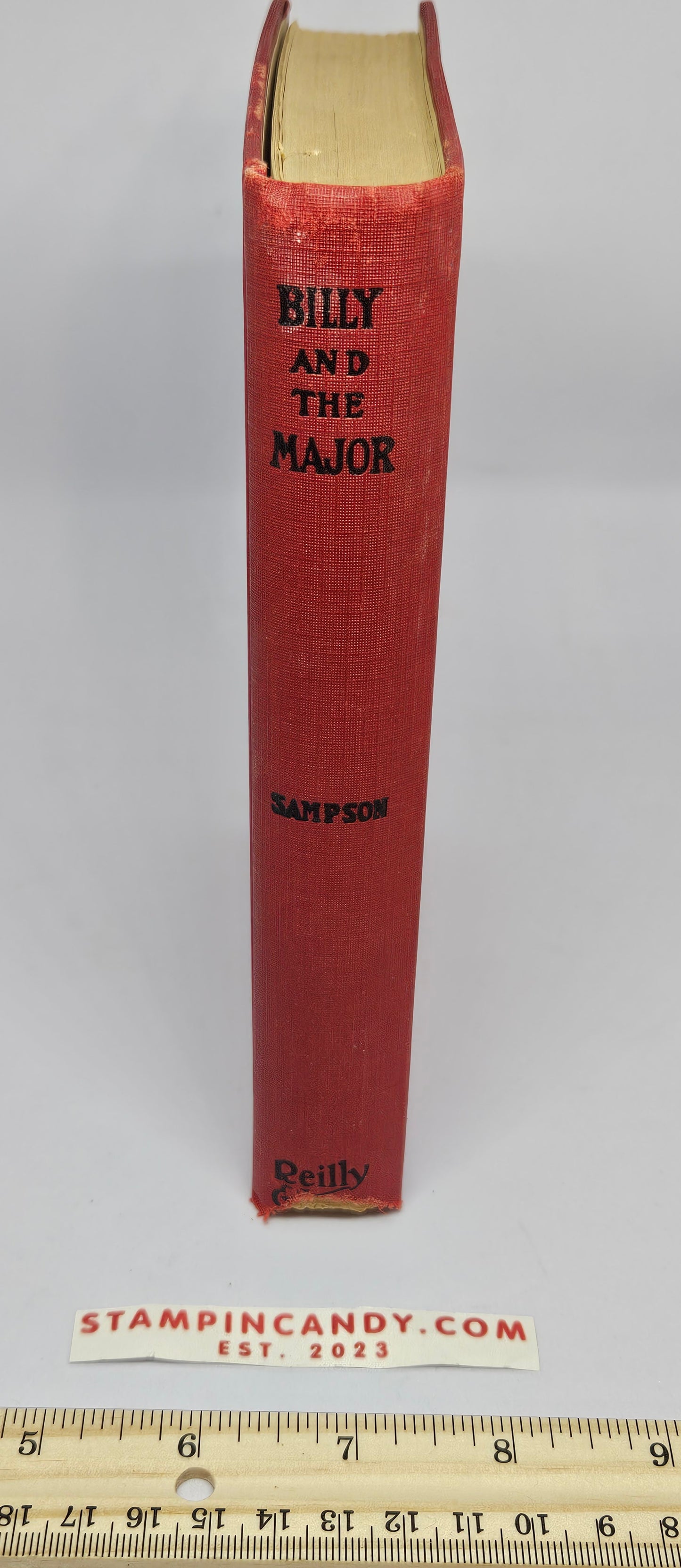 Billy and the Major - Emma Speed Sampson - 1918 20th Edition Antique