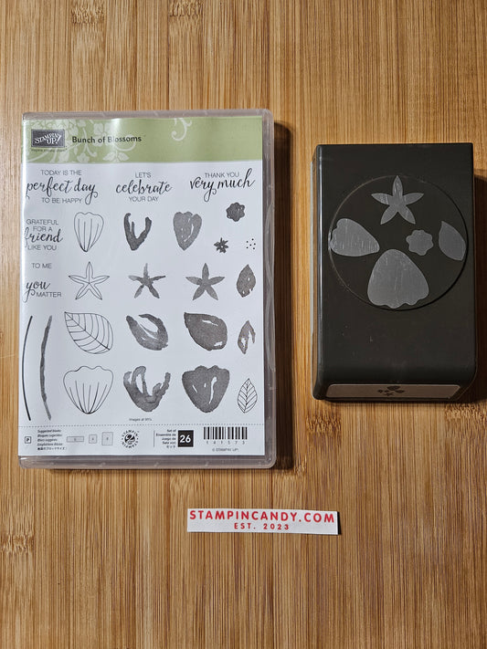 Stampin' UP! "Bunch of Blossoms" Stamp Set with "Blossom Builder" Punch