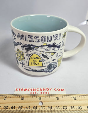 2023 Starbucks - Missouri 14 oz Mug "Been There" Series