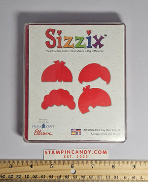 Sizzix - 38-102 Doll Boy Hair Set #1 Die
