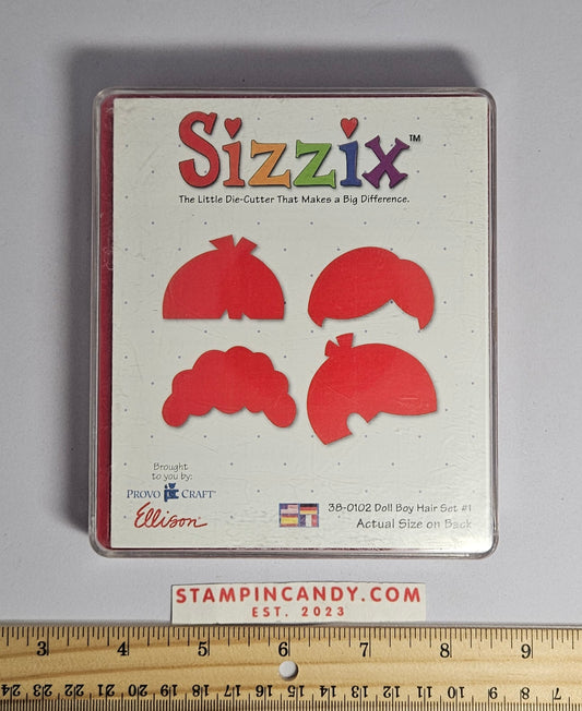 Sizzix - 38-102 Doll Boy Hair Set #1 Die