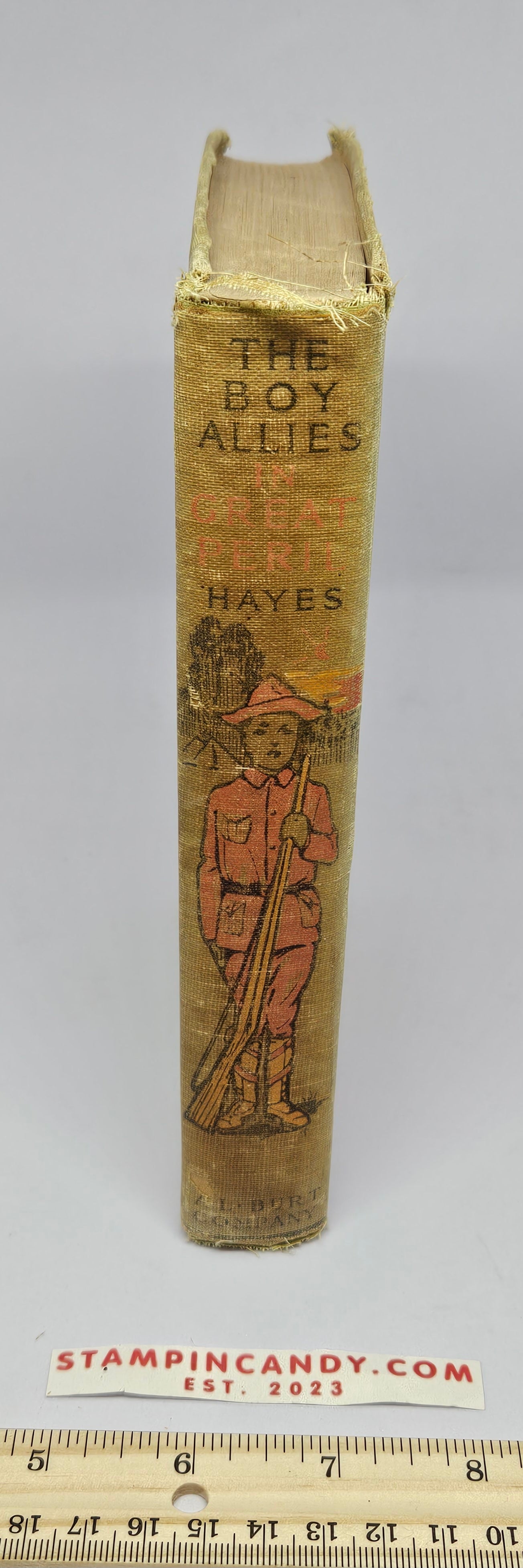 The Boy Allies - In Great Peril - by Clair W. Hayes - 1916 Antique