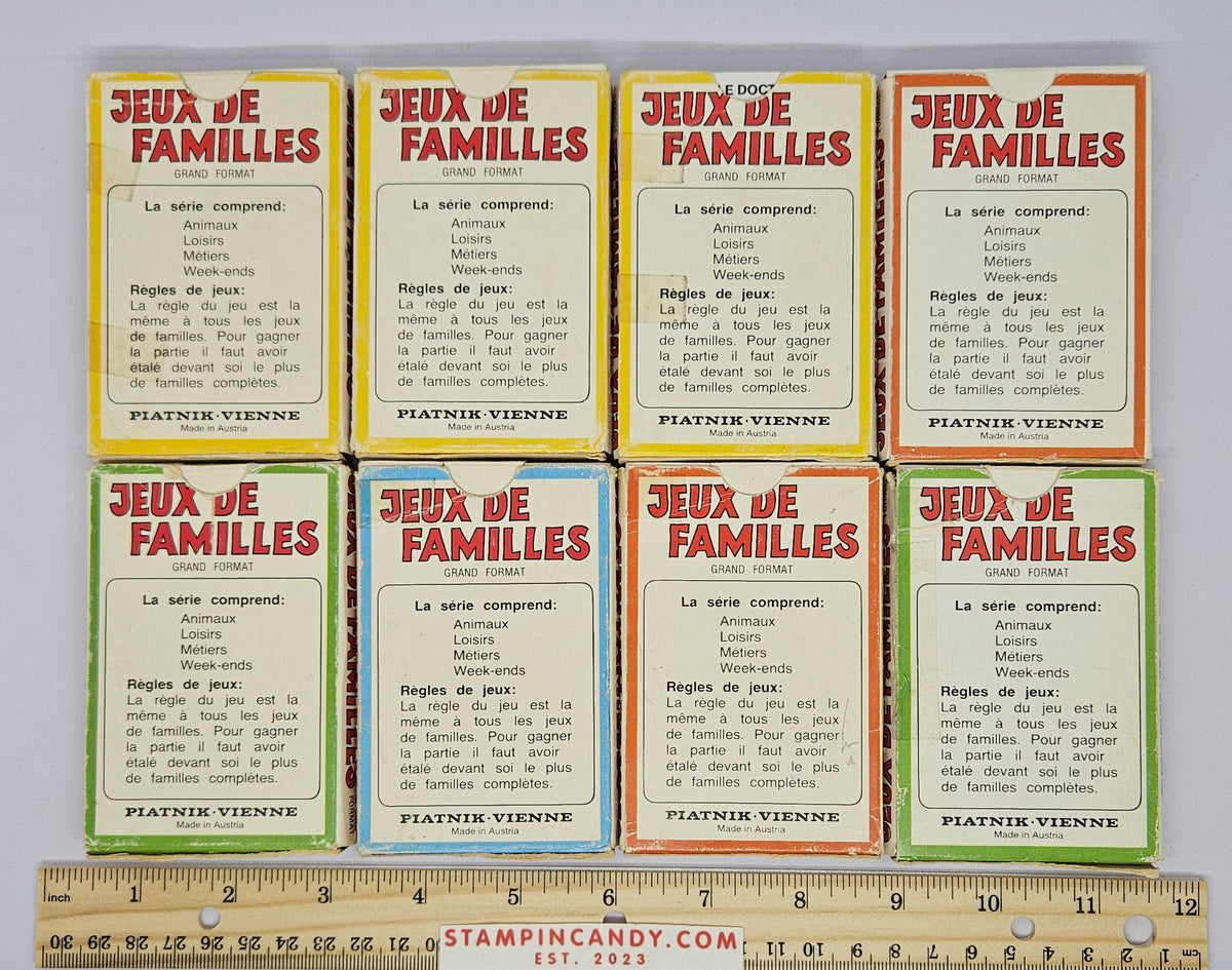 Jeux De Familles Playing Card Game