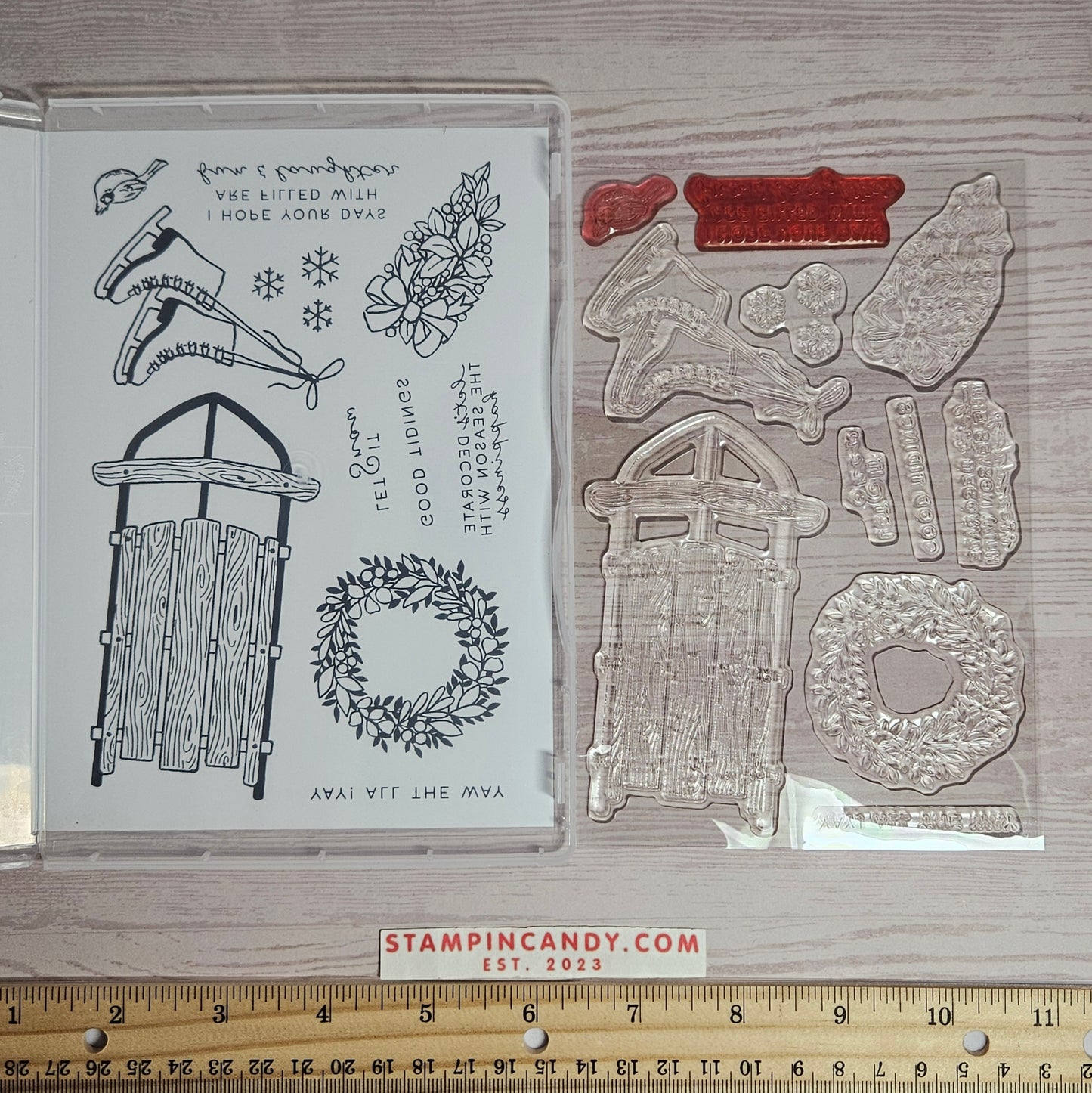 Stampin Up - Sophisticated Sled with Sophisticated Sled Dies