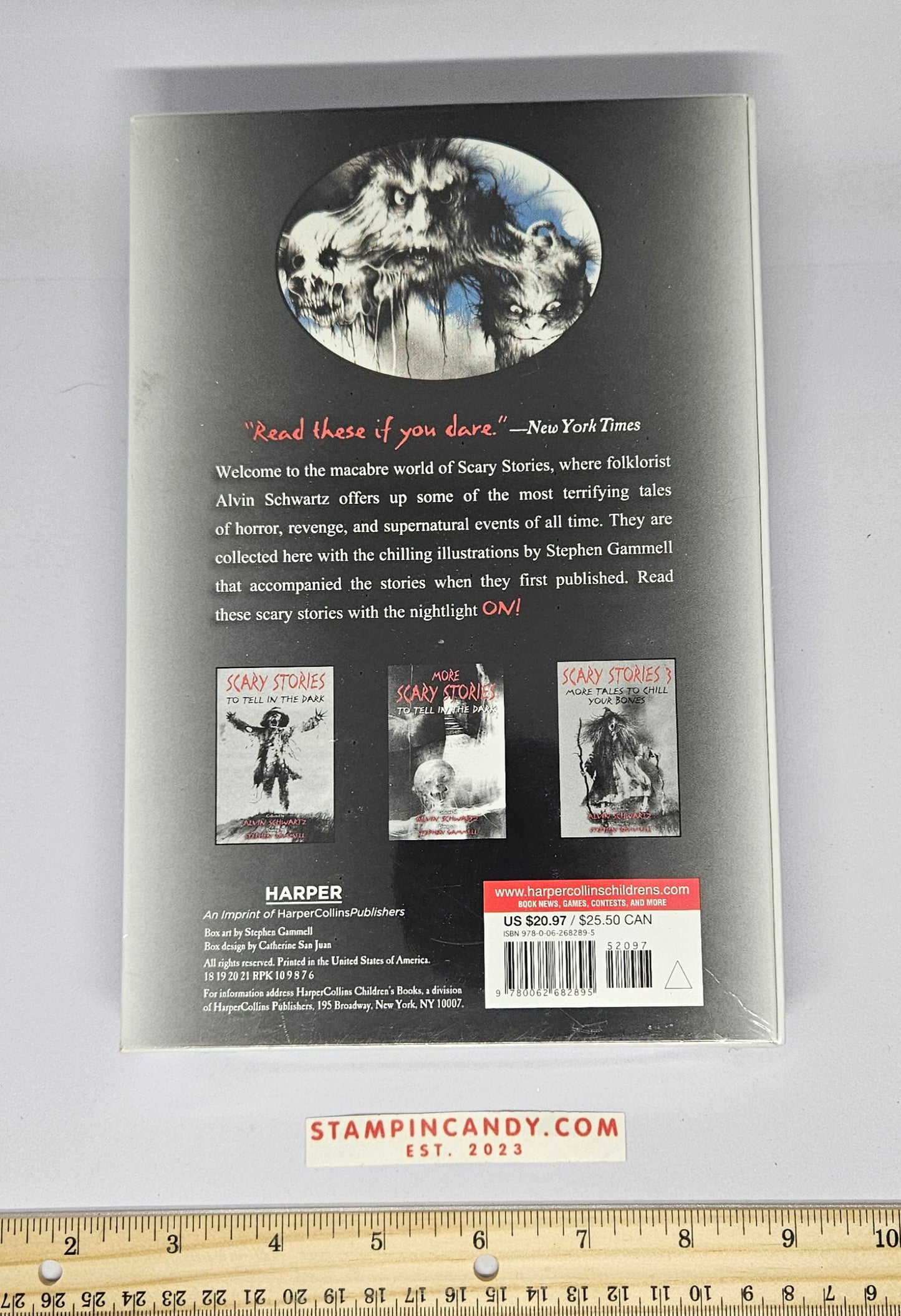 Scary Stories to Tell in the Dark - 3 Book Set Paperback