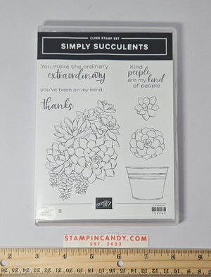 Stampin Up - Simply Succulents
