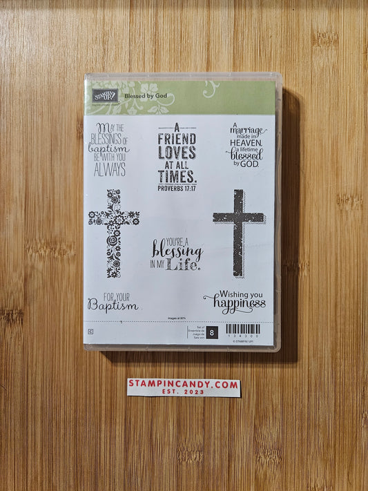 Stampin' UP! "Blessed by God'" Stamp Set