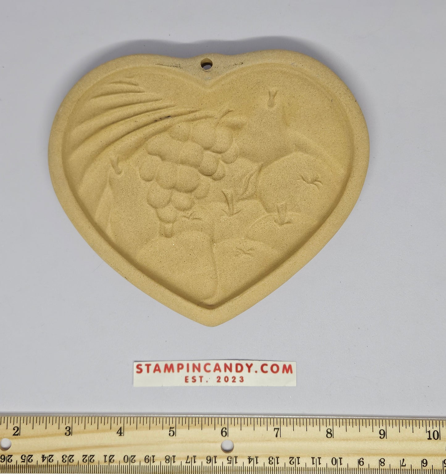 Pampered Chef 1995 - Heart of Plenty Cookie Mold