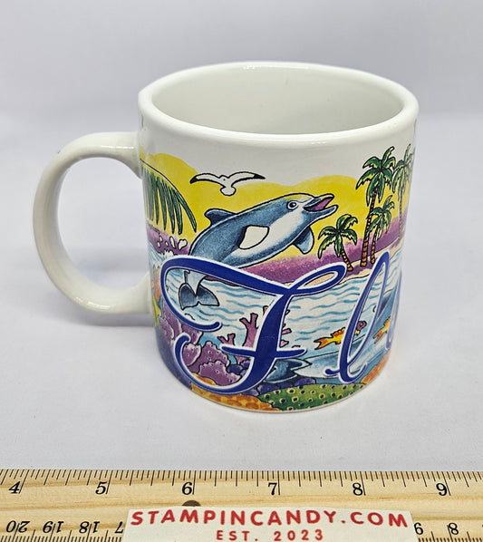 Florida Dolphin / Beach Souvenir Mug