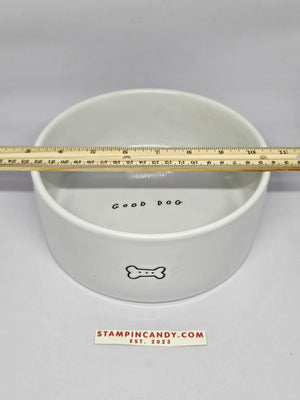 Good Dog - Ceramic Bowl - 6 Cup Capacity
