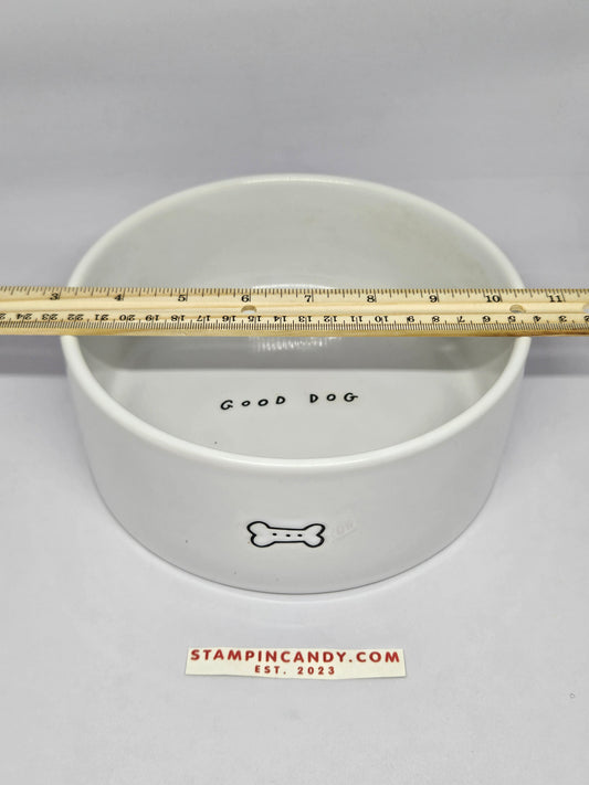 Good Dog - Ceramic Bowl - 6 Cup Capacity