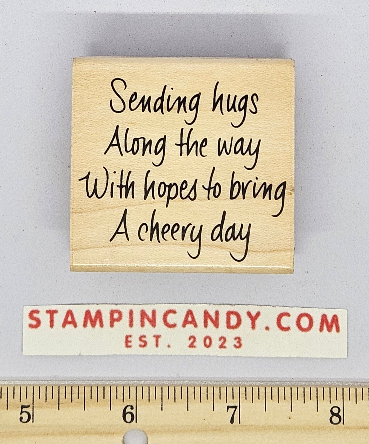 A Cheery Day Stamp - Hero Arts E4645