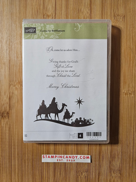 Stampin' UP! "Come to Bethlehem" Stamp Set