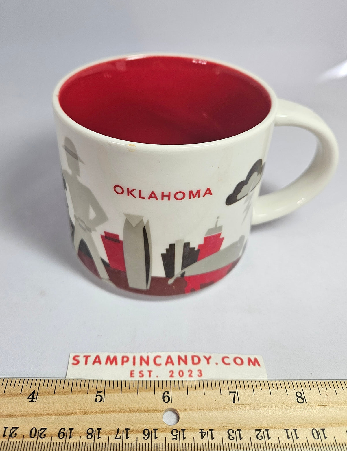 2016 Starbucks - Oklahoma 14 oz Mug "You Are Here" Series