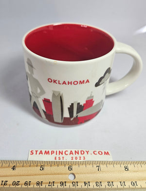 2016 Starbucks - Oklahoma 14 oz Mug "You Are Here" Series