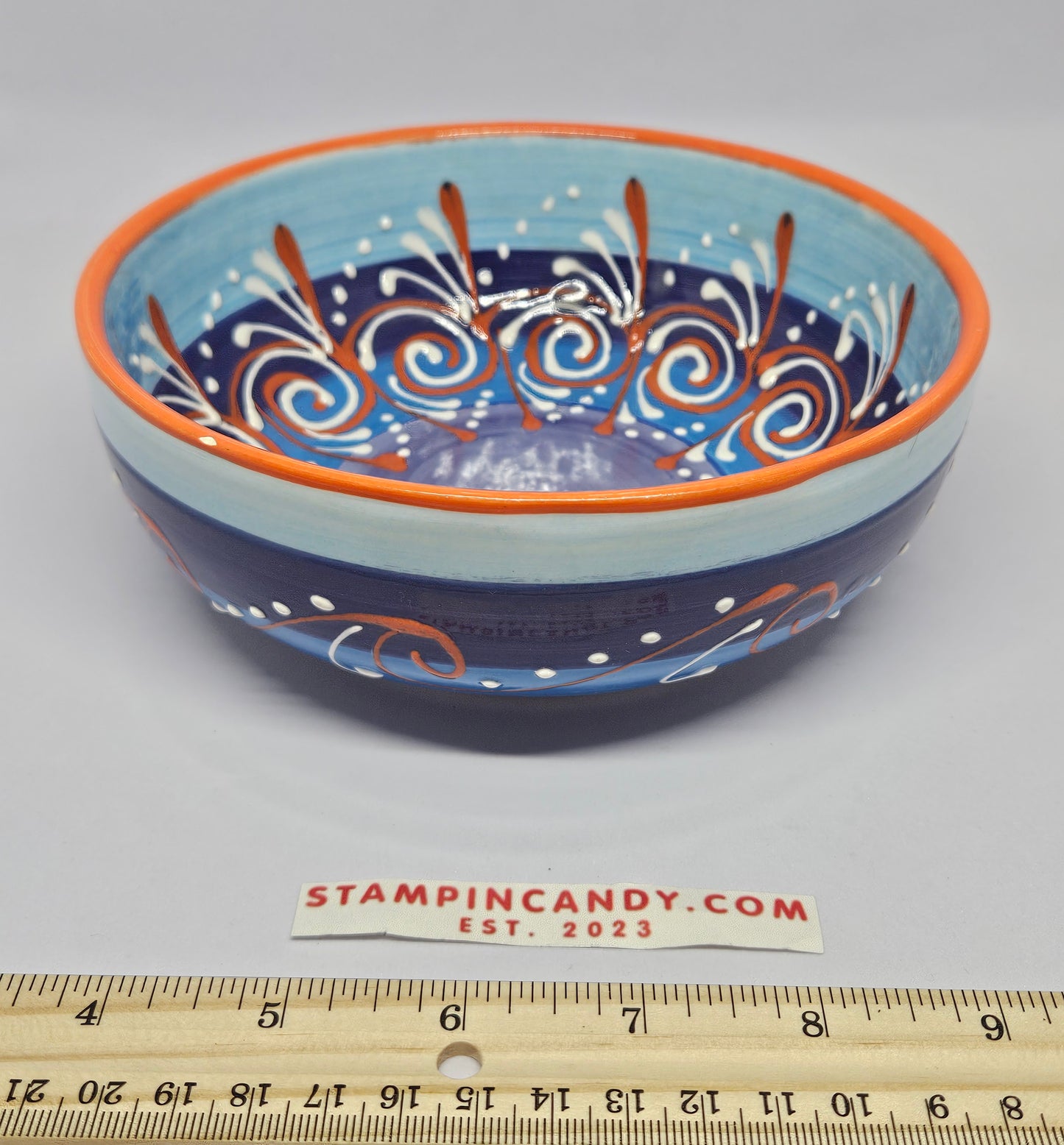 Spain Ceramica EL Titi Hand-Painted Bowl