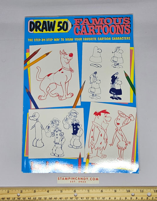 Draw 50 Famous Cartoons