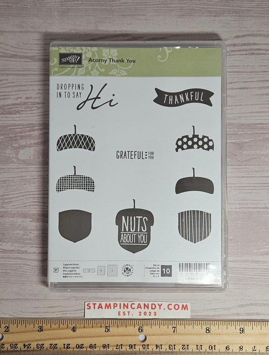 Stampin Up - Acorny Thank You