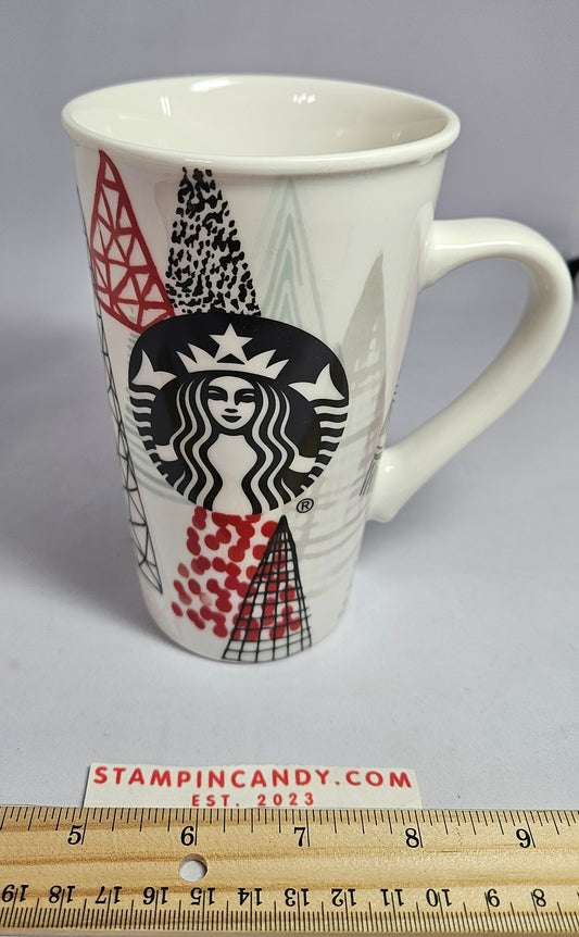 2018 Starbucks Christmas Trees 16 oz Mug