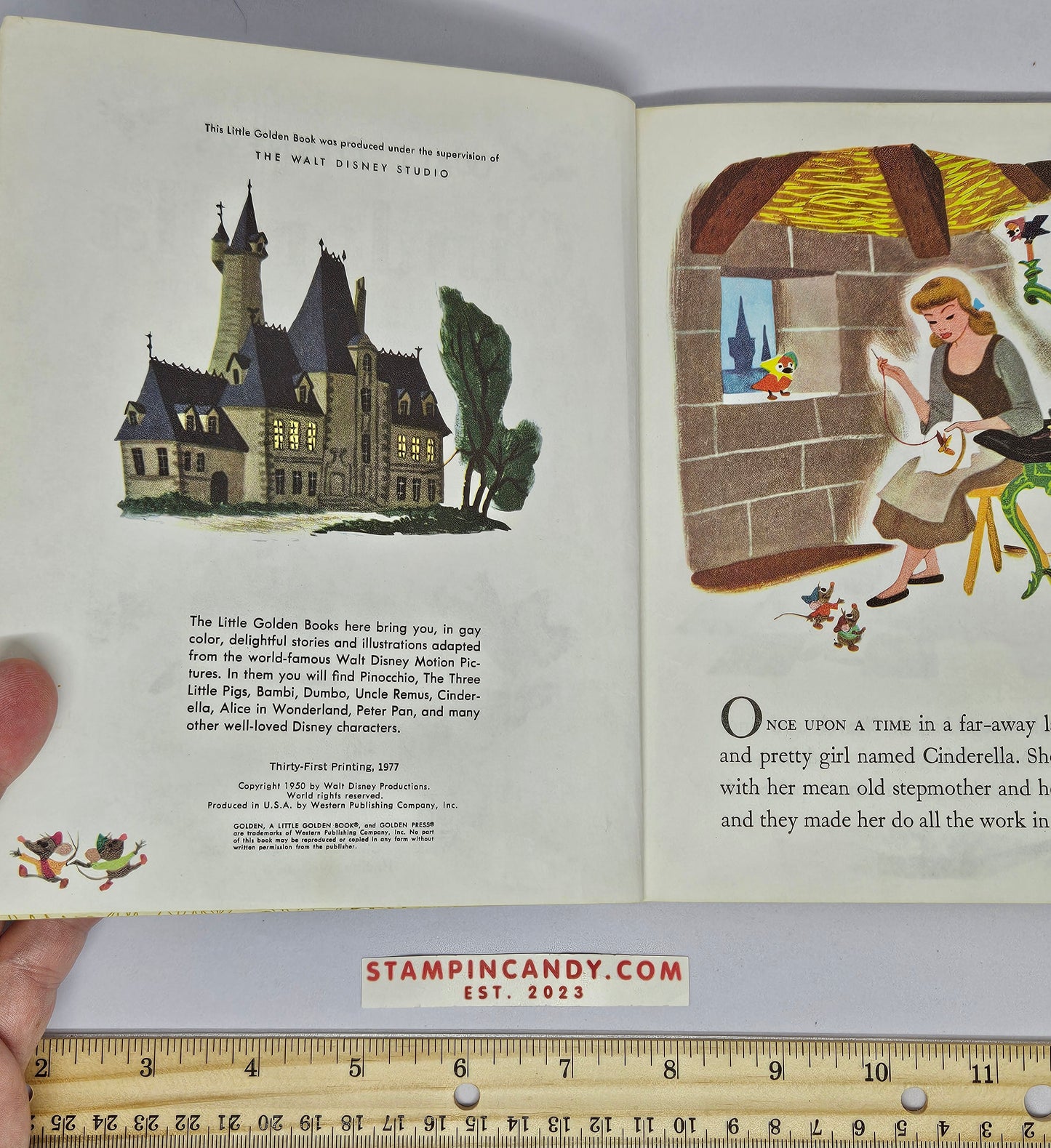 Walt Disney's Cinderella - Little Golden Book