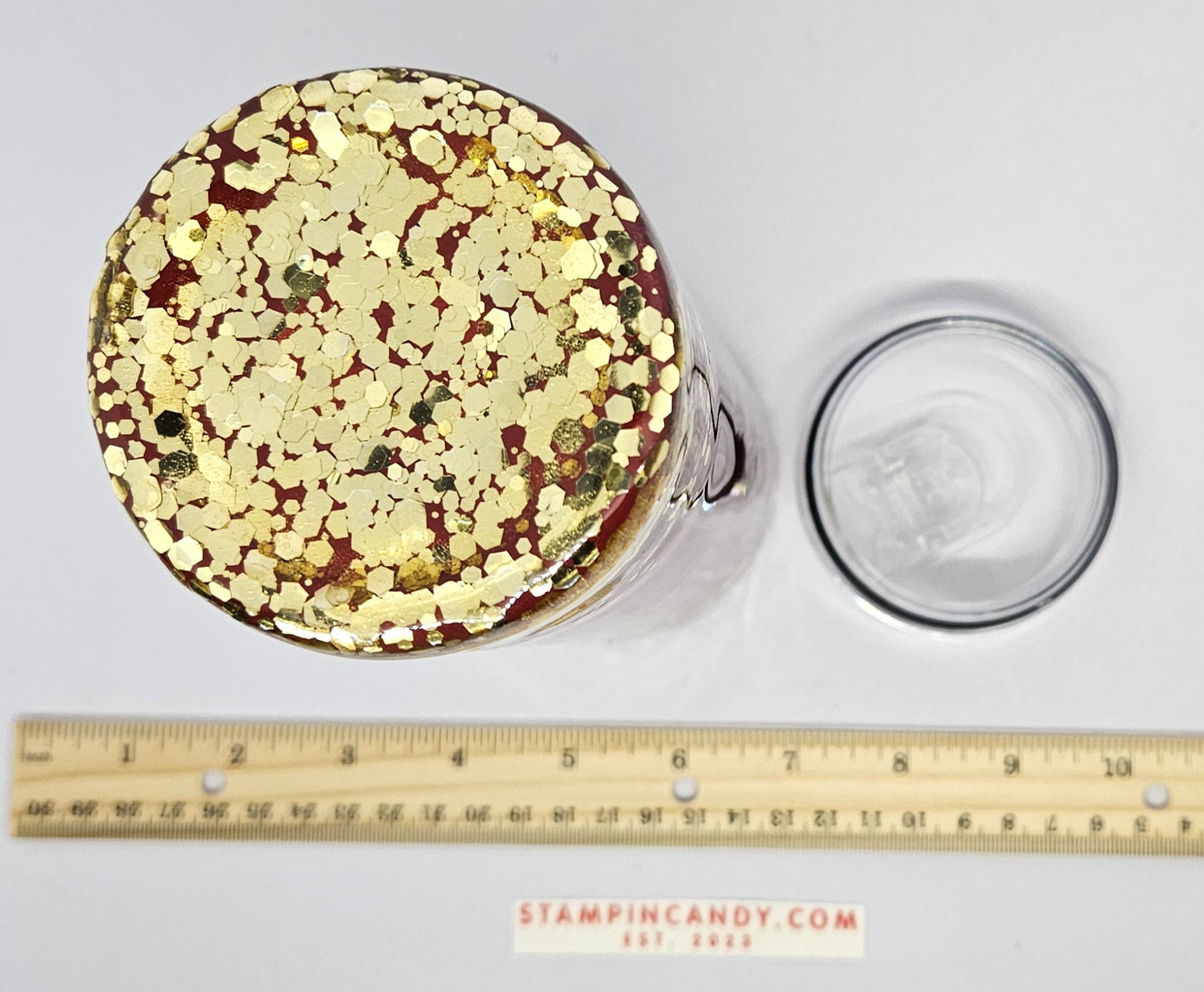 Caffeine Queen Glitter Tumbler