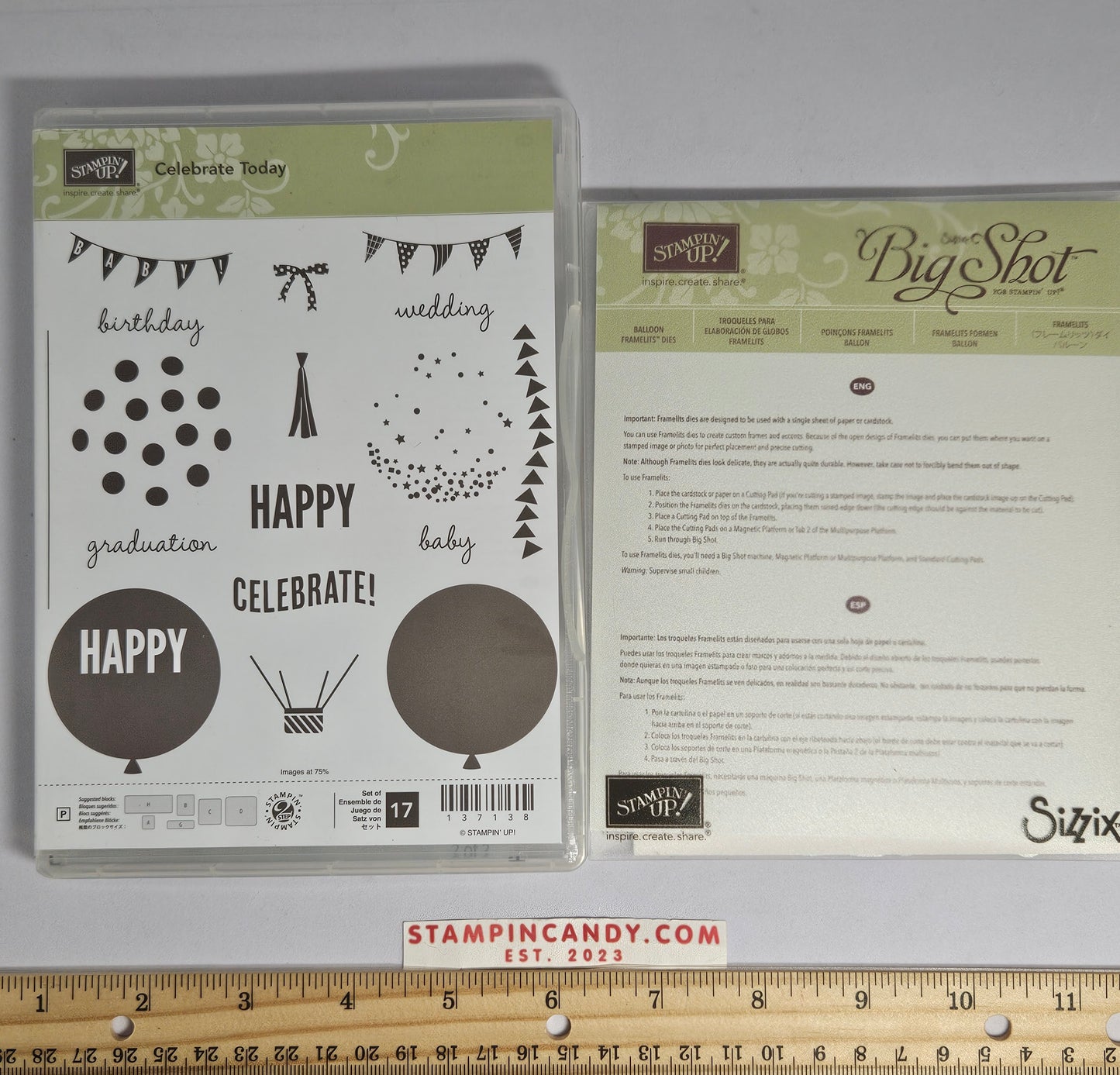 Stampin Up - Celebrate Today with Balloon Dies