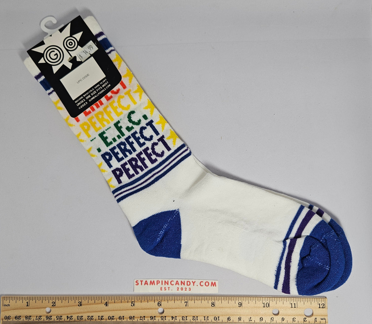 Gumball Poodle - "Perfect" Socks *Manufacturer's Defect*