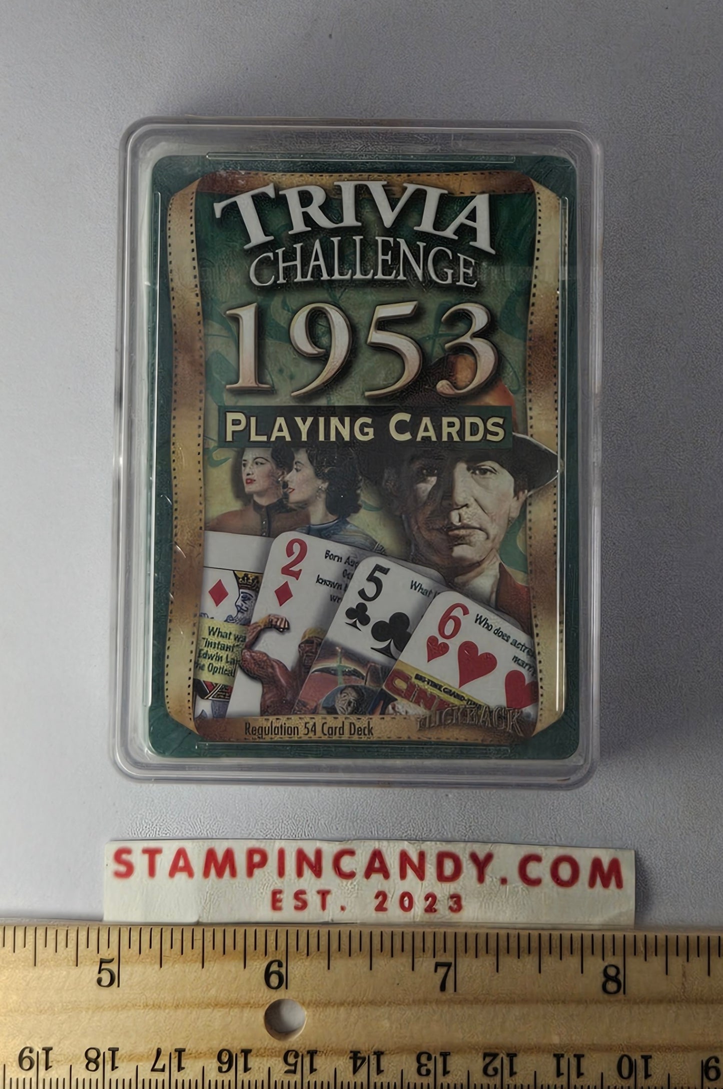 1953 - Flickback Trivia Challenge Playing Cards