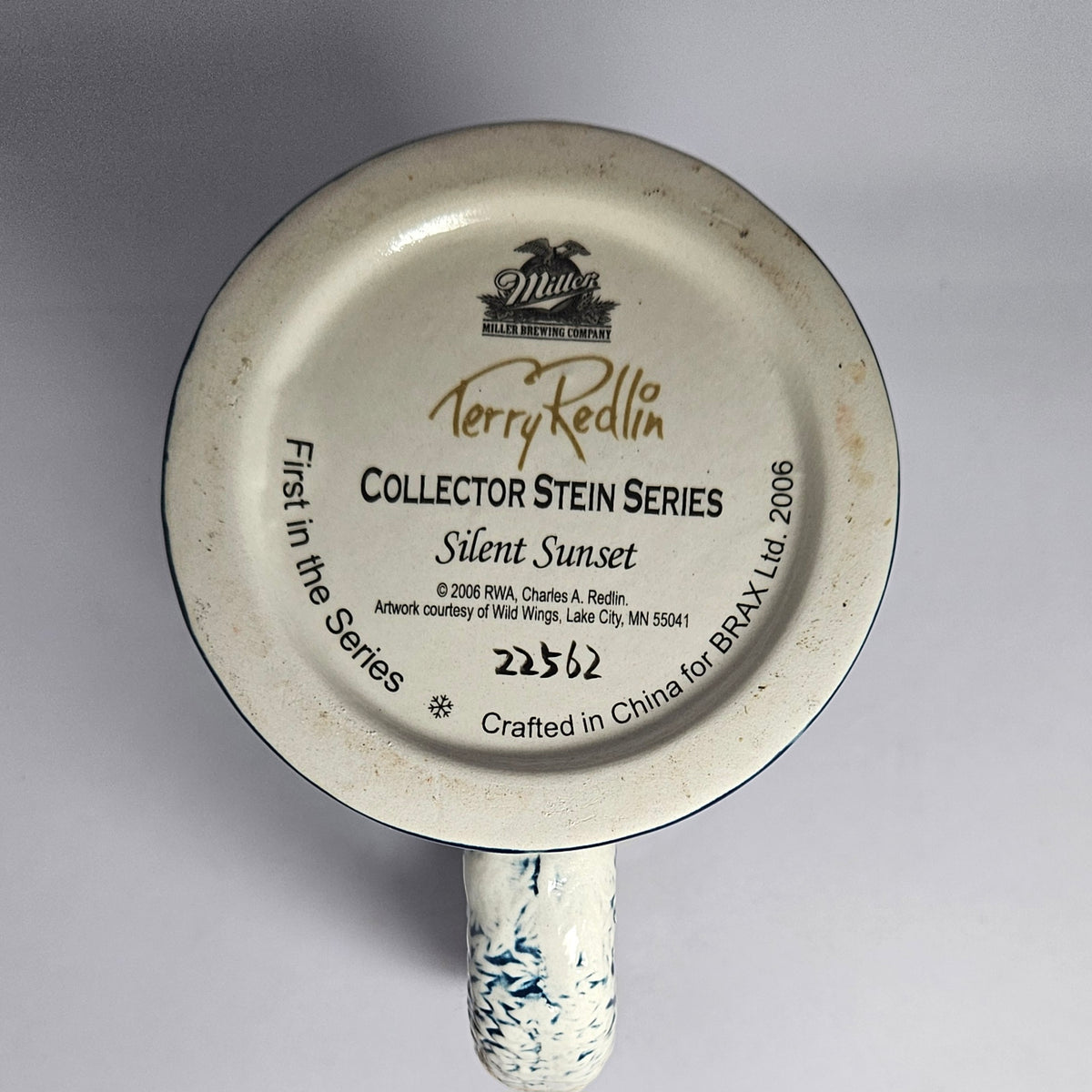 The Miller Brewing Company - Terry Redlin - Silent Sunset Stein