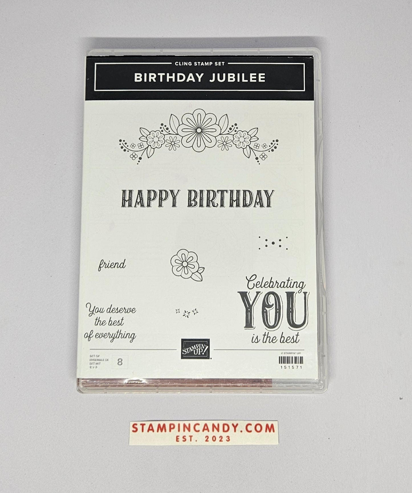 Stampin' UP! "Birthday Jubilee'" Stamp Set