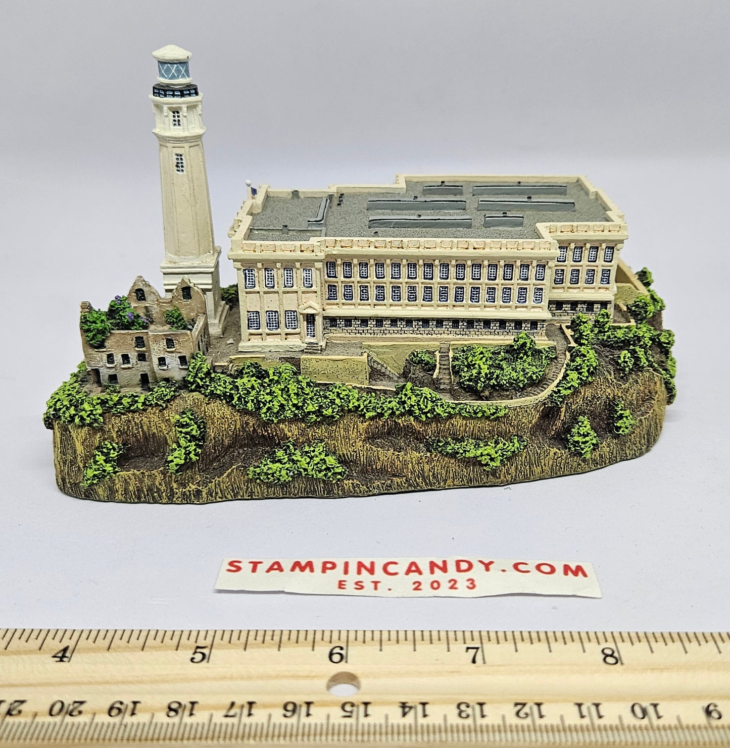 Alcatraz Island/Prison Model - The Danbury Mint