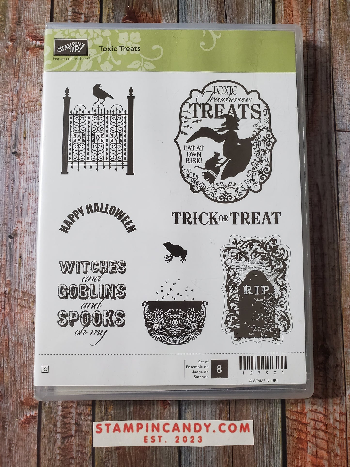 Stampin' UP! "Toxic Treats" Stamp Set