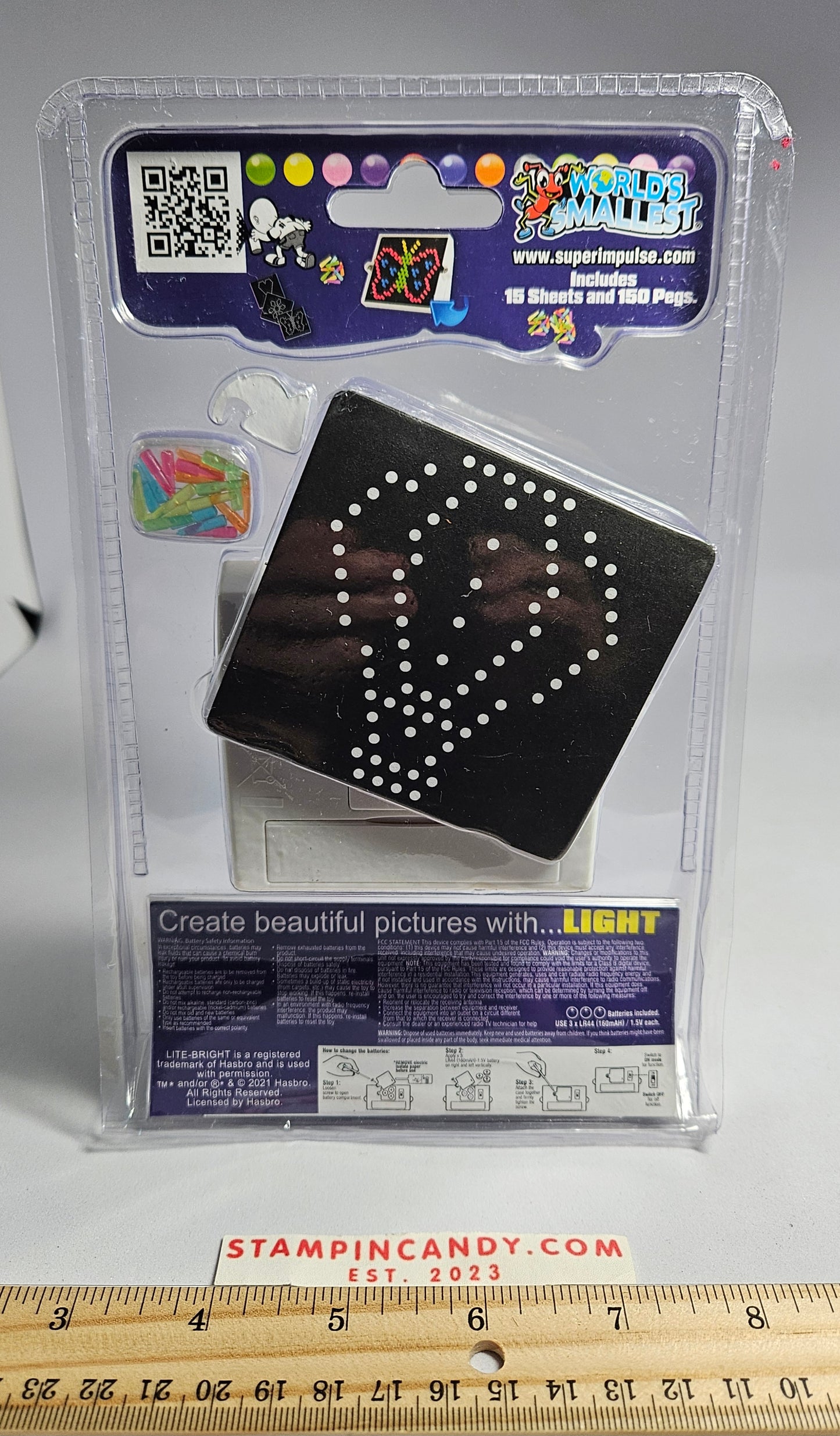 Mini Lite-Brite Toy