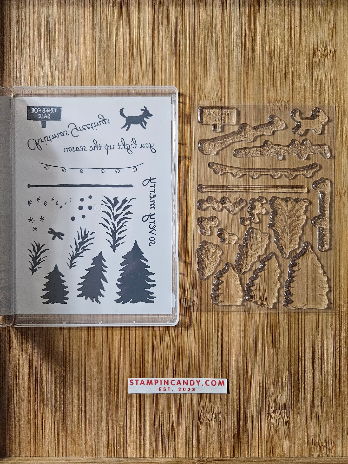 Stampin' UP! "Trees for Sale" Stamp Set with "Tree Lot" Dies